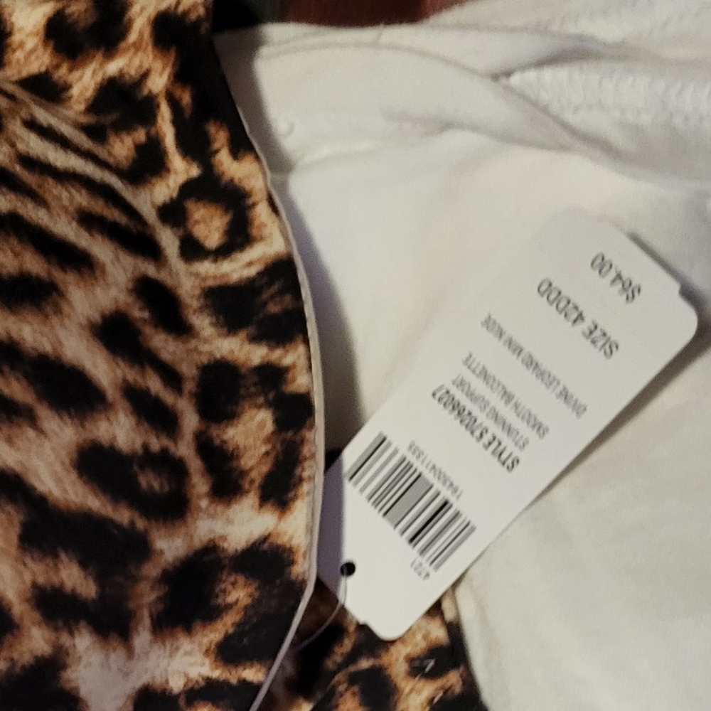 SOMA Bra 42ddd leopard print Brand New never worn!